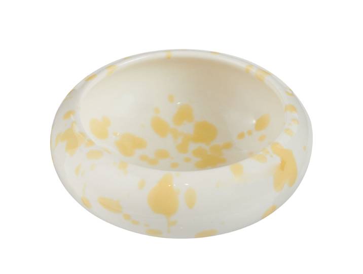 Coupelle à dips BOOGY SPLASH 9 x 3 x 9cm Jaune/Jaune