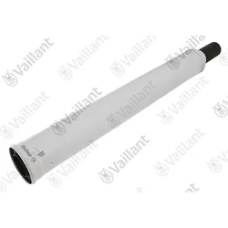 Anschlussstück, 80/125 weiß Vaillant-Nr. 087344