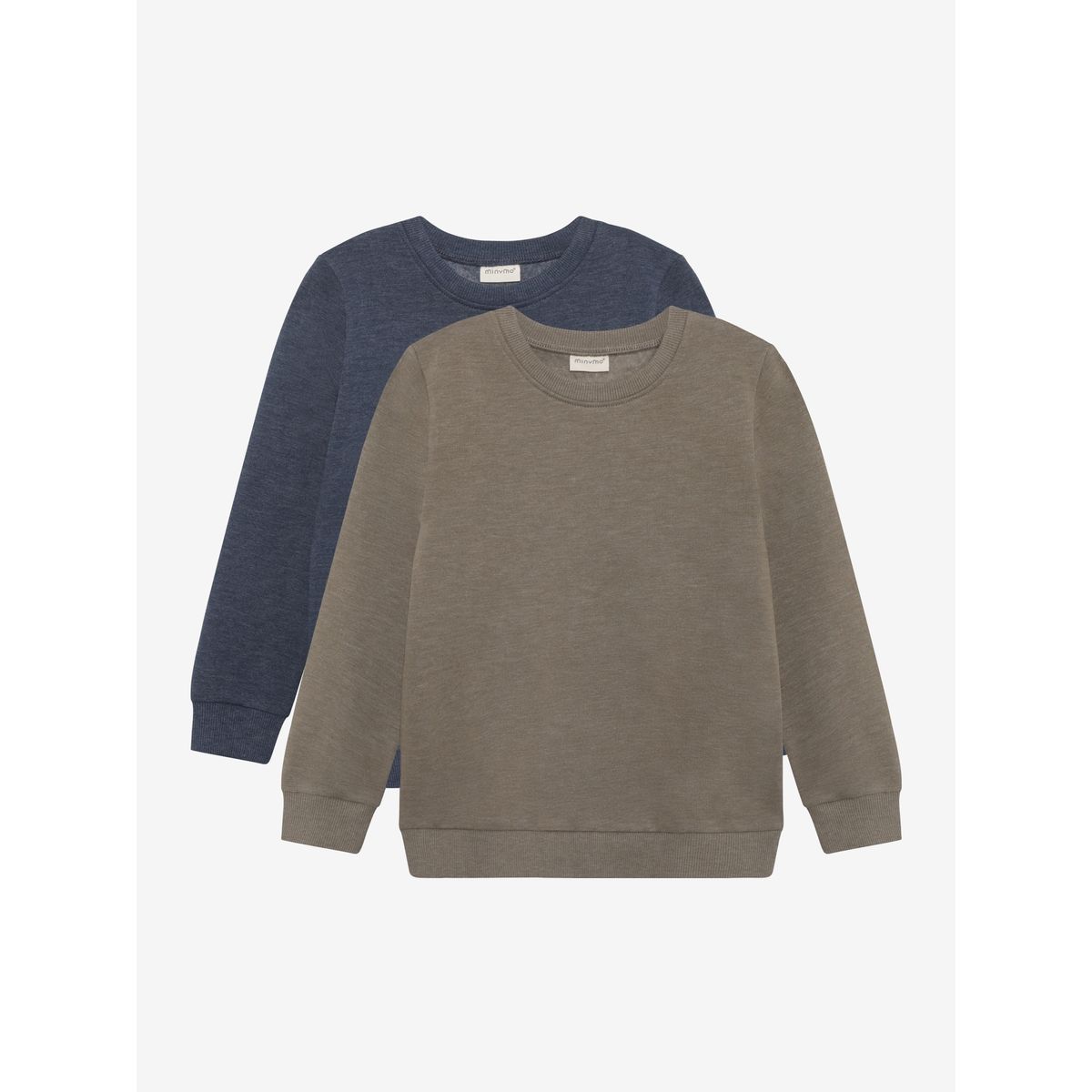 Minymo Sweatshirt (2-pack) vetiver (9152) 128 6057-9152-128