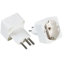 Bachmann Reisestecker Einzel weiß 921.011