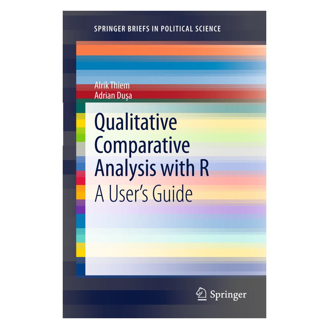 Springer Qualitative Comparative Analysis with R (Englisch, Softcover, Adrian Du a, Alrik Thiem) (8314635)