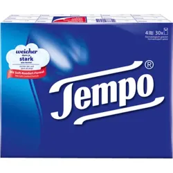 TEMPO Taschentücher ohne Menthol 30X10 St