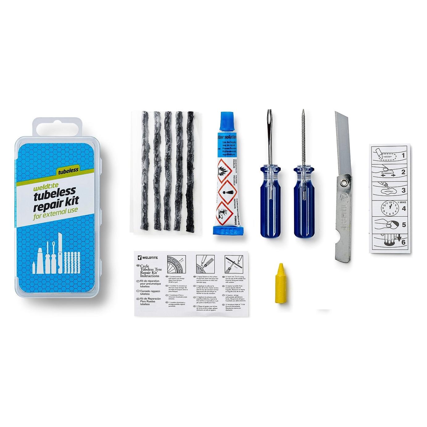 Weldtite Tubeless Reparaturkit (WLD-1014)
