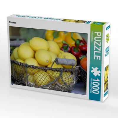 CALVENDO Puzzle Zitronen | 1000 Teile Lege-Größe 64x48cm Foto-Puzzle für glückliche Stunden