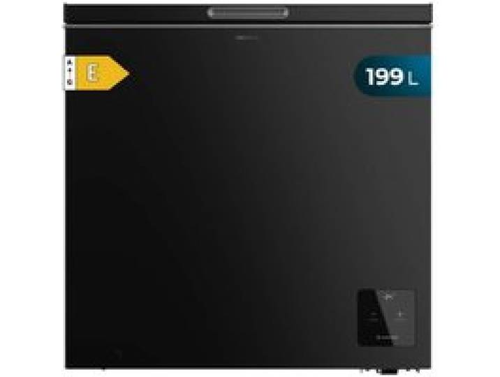 Congélateur horizontal - Bolero - CoolMarket Chest 199 - Noir - 199 L - Inverter Plus