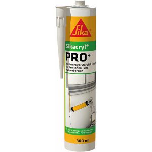 Sika Sika Maleracryl  cryl Pro+, weiß, Innen- & Außenbereich, 300ml