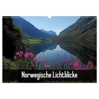 Norwegische Lichtblicke (Wandkalender 2027 DIN A3 quer), CALVENDO Monatskalender