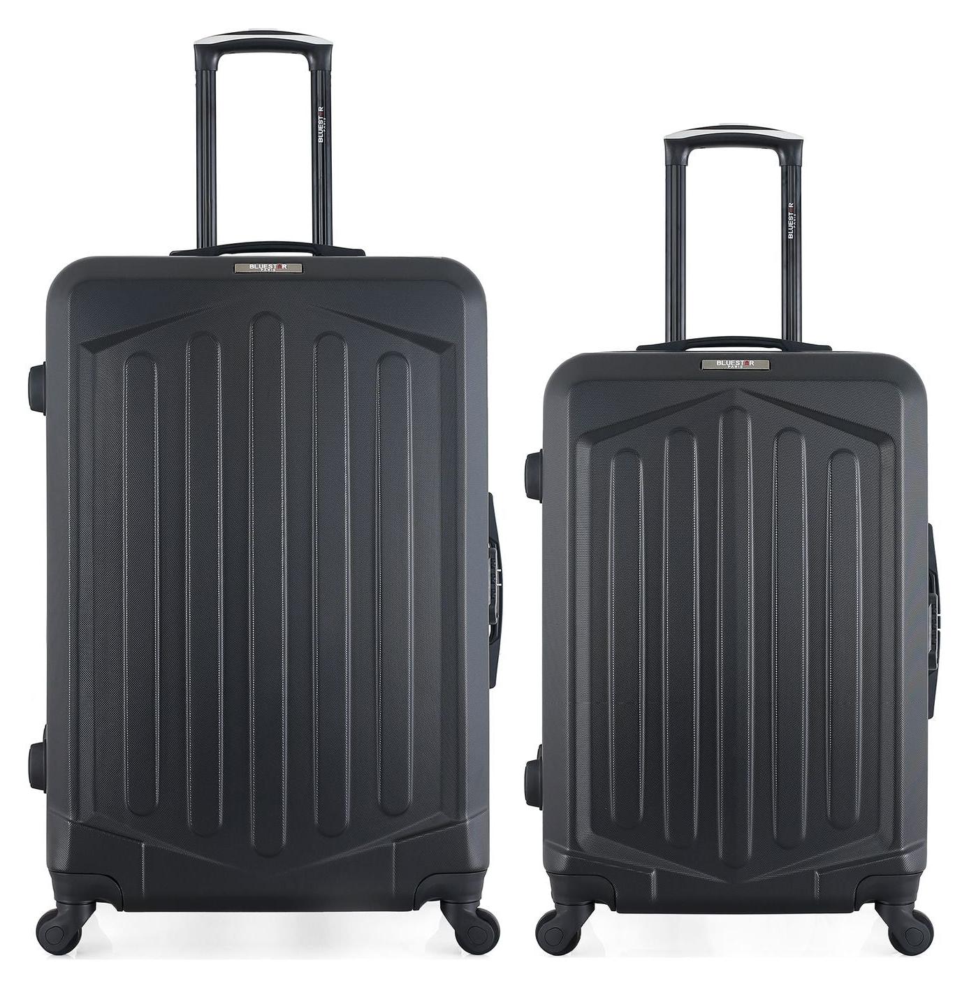 BLUESTAR - 2er-Set - HAGEN-Reisekoffer (groß) und Wochenendkoffer