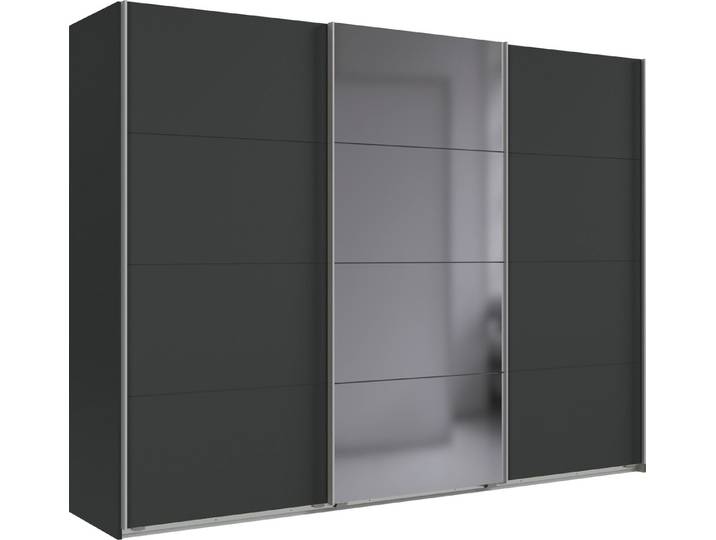 Wimex Schwebetürenschrank Ernie Kleiderschrank mit Spiegel, Made in Germany (Wähle aus verschiedenen Größen deinen perfekten Stauraum) Schlafzimmerschrank in verschiedenen Breiten