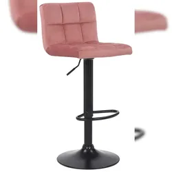 CLP Barhocker Feni Samt pink