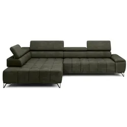 Ecksofa Palladio Stoff Moos