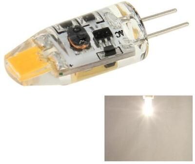 Inspired Deals G4 Crystal LED Spotlight Bulb 1W Warm White Energy Saving Chandelier Light warm White