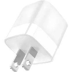 Jaym Schnellladegerät USB-C 30W 3A PD US-Stecker (30 W), USB Ladegerät, Weiss