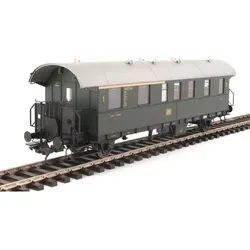 Lenz 41110-07 - Donnerbüchse 1./2. Klasse, DB, Ep.3, flaschengrün