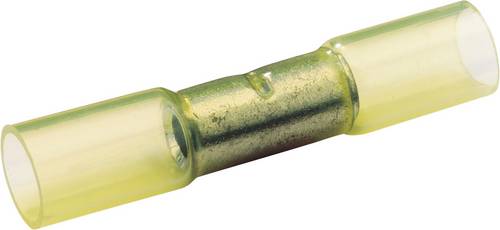 DSG Canusa 7931300102 Stoßverbinder mit Schrumpfschlauch 3mm² Vollisoliert Gelb