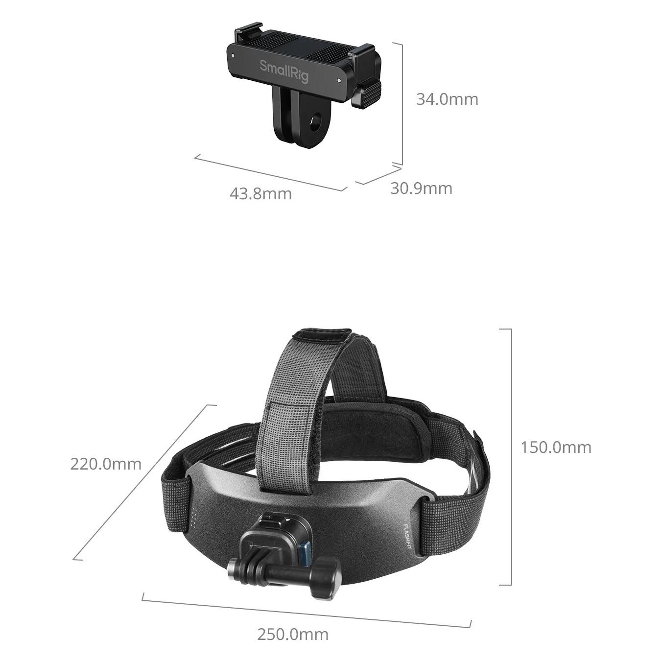 SmallRig 6304 Head Strap Mount for DJI Osmo Action 6 / Nano (6304)