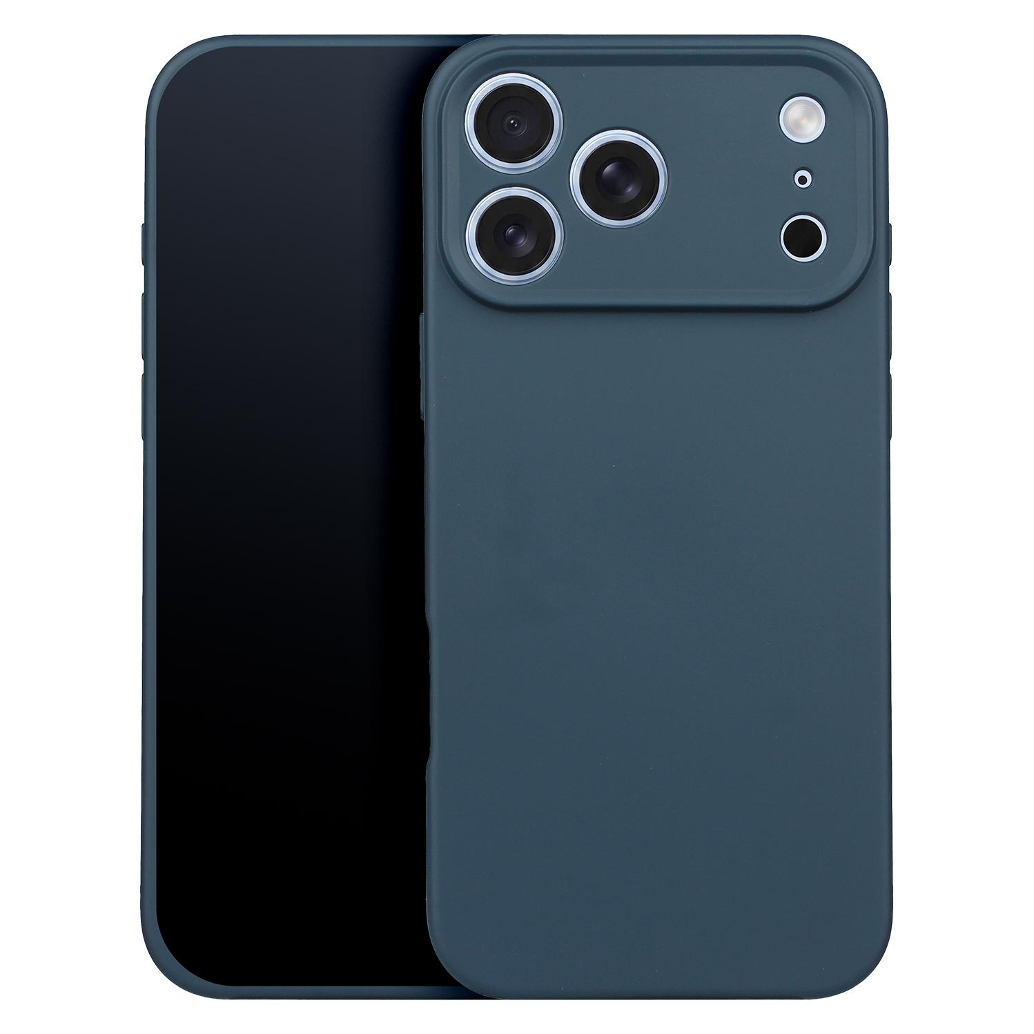 OEM Silicon Box case for iPhone 17 Pro dark blue (Apple iPhone 17 Pro) (58977896)