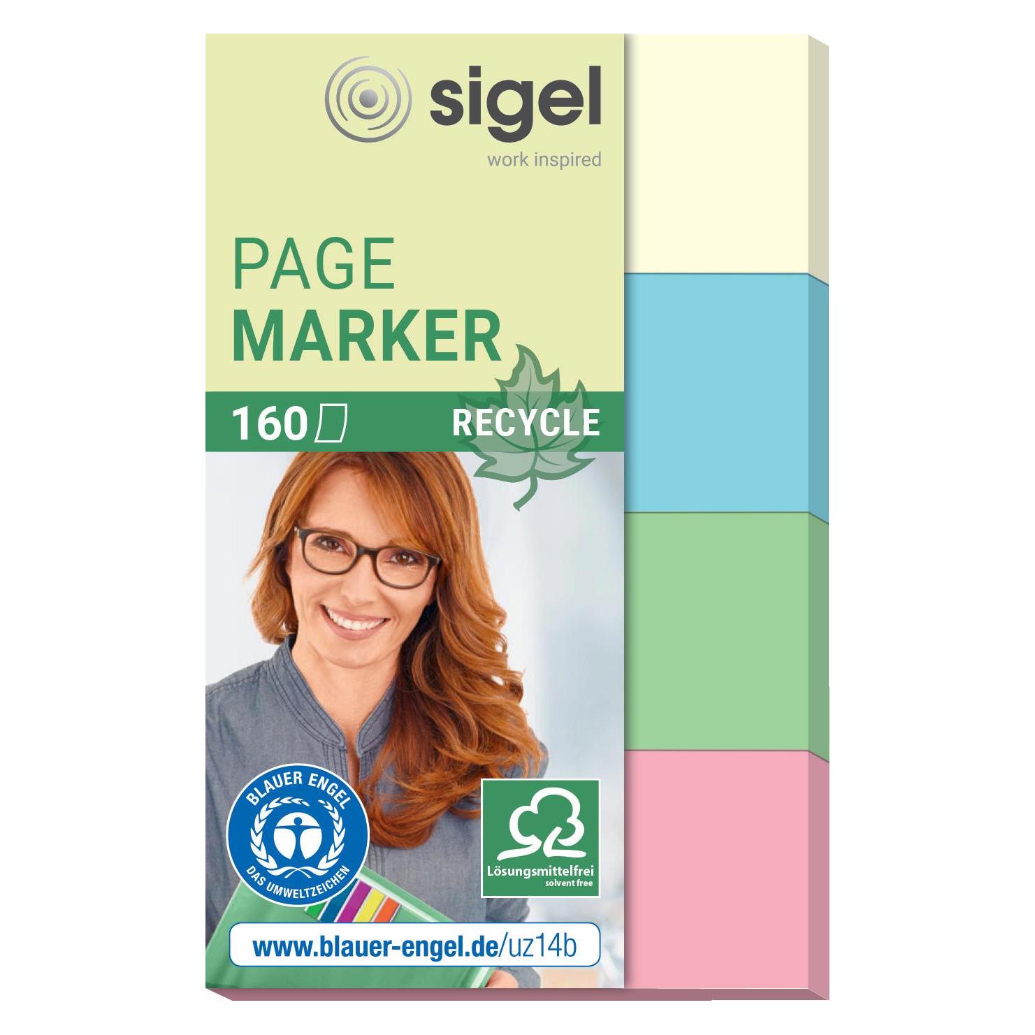 Sigel Haftmarker (50 x 80 mm) (HN604)