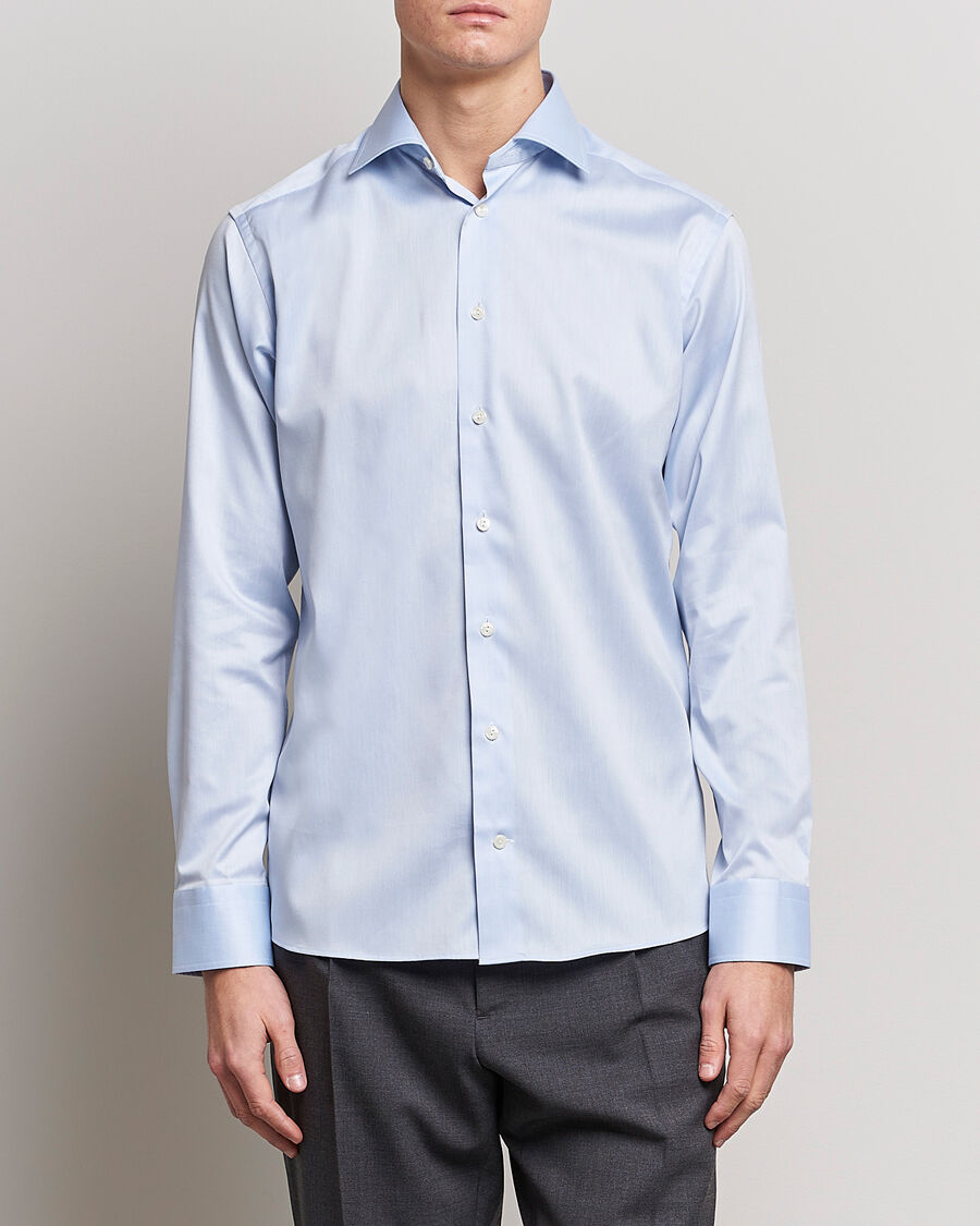 Eton Slim Fit Shirt Blue men L Blå