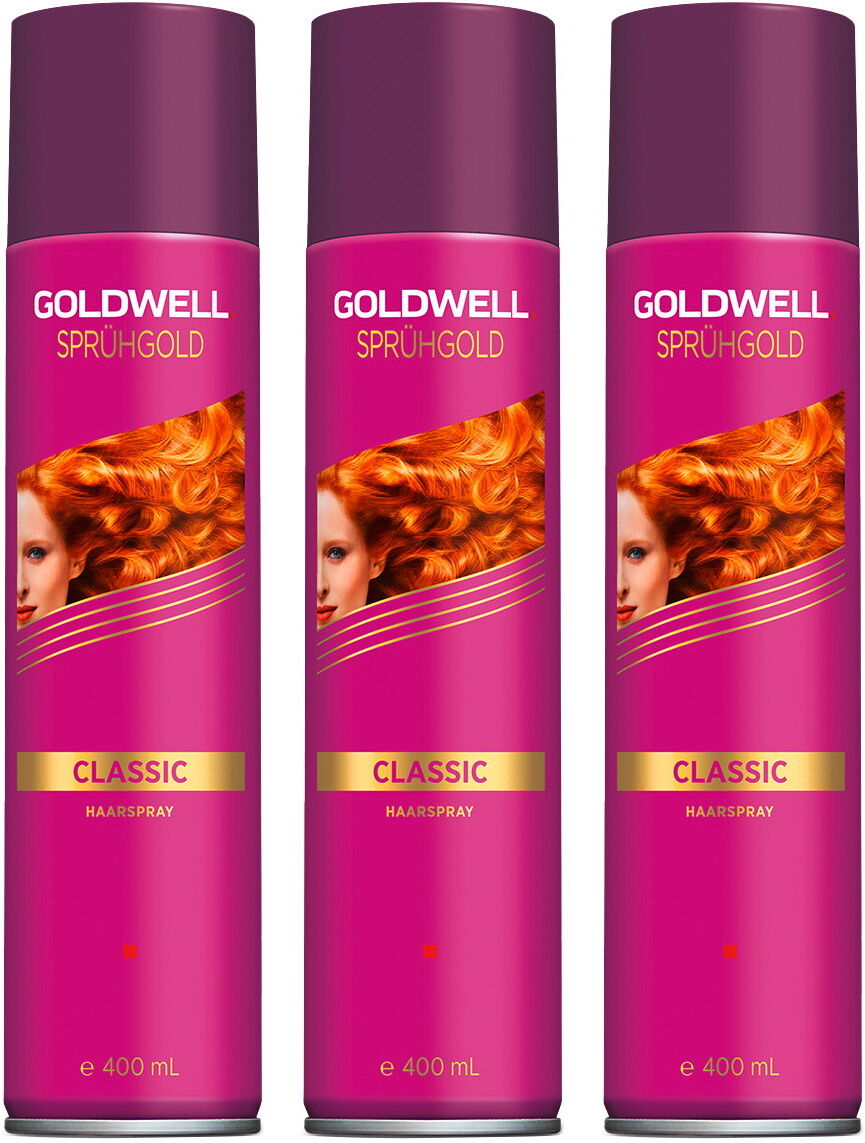 Goldwell Sprühgold Classic Hairspray Medium Set (3 x 400ml)