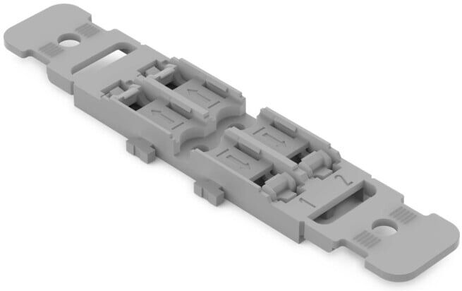 WAGO GmbH& Co. KG Adaptateur de fixation avec décharge de traction 221-2502 (1609070)