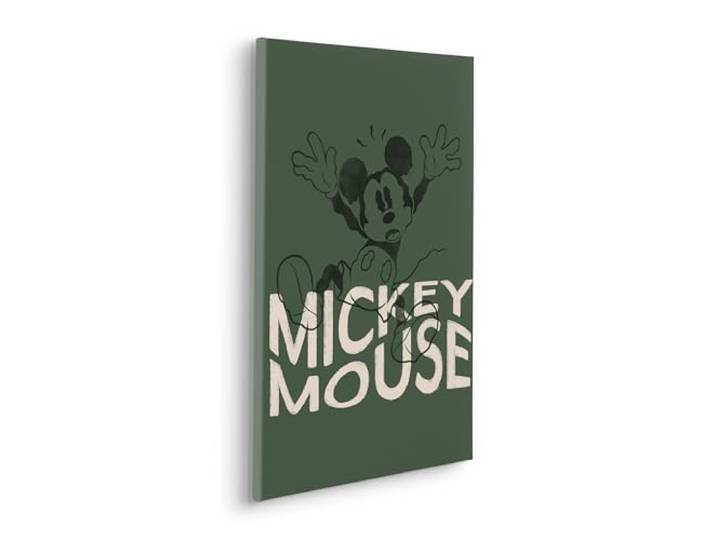 Komar Keilrahmenbild - Disney Mickey Mouse Wavy - Größe: 40 x 60 cm - Kinderzimmer, Wanddekoration