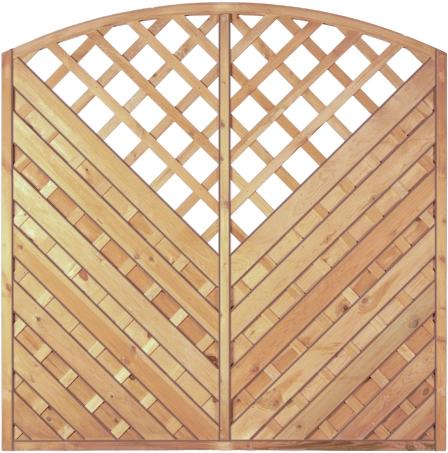 TETZNERJENT Maxi-Diagonal-Bogen-Serie grün 180 x 180/160 cm 08435998