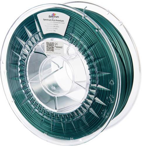 Spectrum Filaments 80846 PLA Premium Filament PLA hohe Zugfestigkeit 1.75mm 1000g chrysocolla green, Grün 1St.