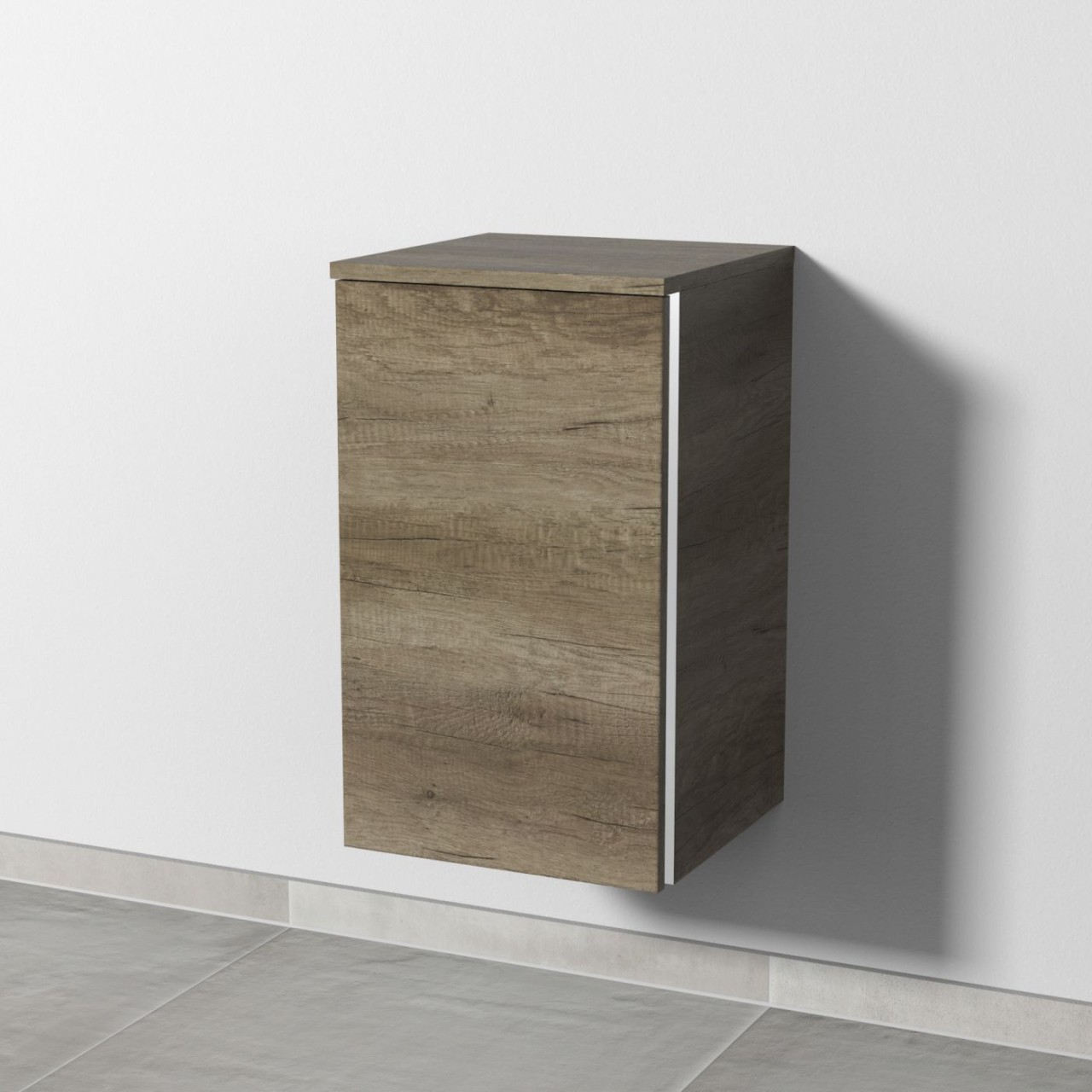 Sanipa 3way Unterschrank mit 1 Tür, Eiche-Nebraska, BR13837 BR13837