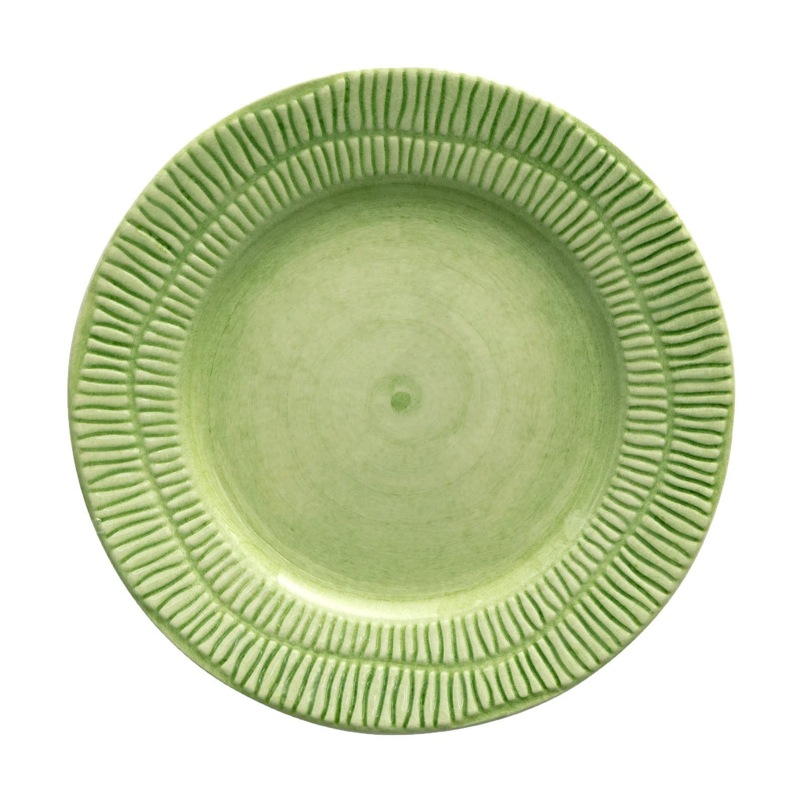 Mateus Stripes bord Groen Ø21 cm