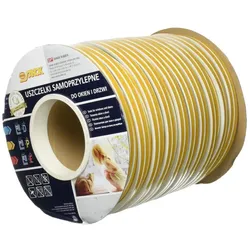 Stomil Sanok, Türdichtung, 1m D 9mm x 7,5mm Weiss Fensterdichtung Türdichtung EPDM