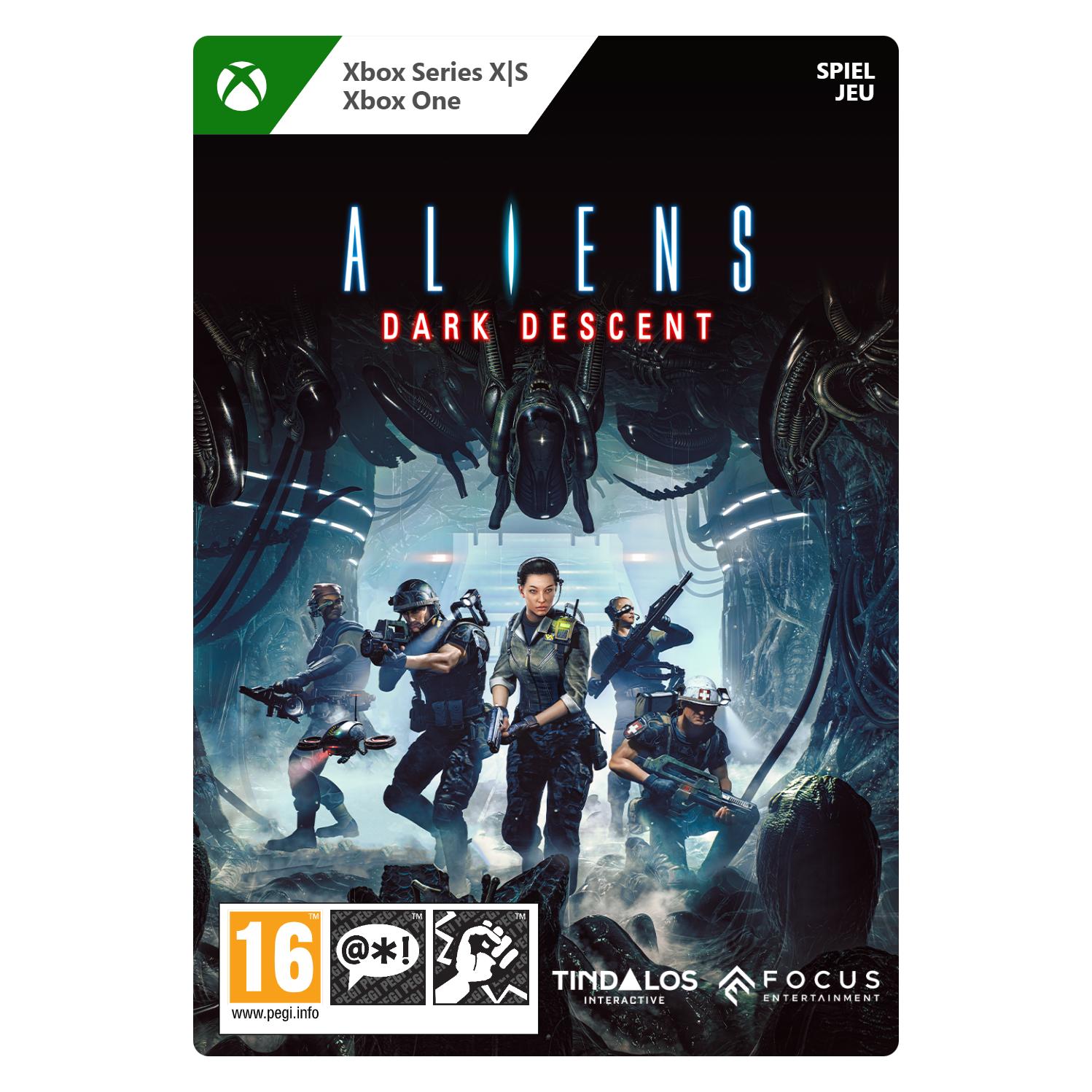 Microsoft Xbox Aliens Dark Descent Download Code (Xbox One S, Xbox One X, Xbox Series S, Xbox Series X) (G3Q-01476)