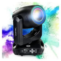 Light4Me Naświetlacz PRISMO SPOT 150W głowica ruchoma spot ośw (150 W), Scheinwerfer, Schwarz