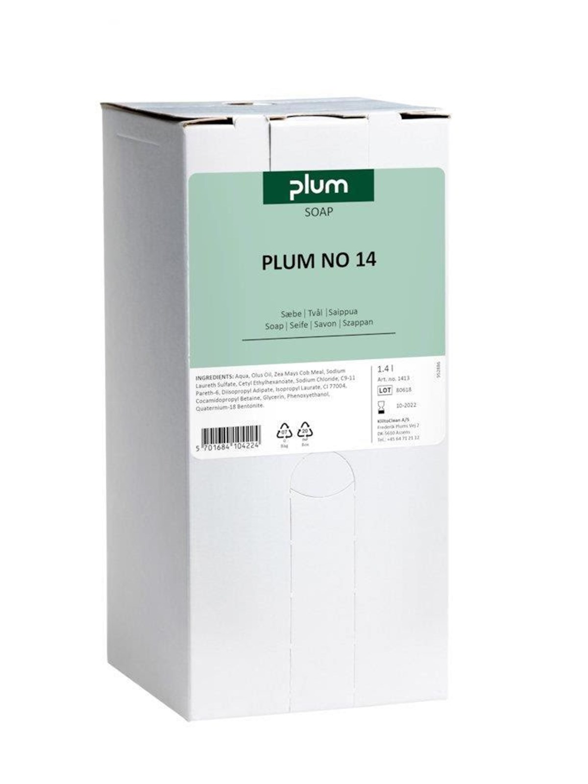 Plum No. 14 Cremeseife Rosa Multi-/MP 2000