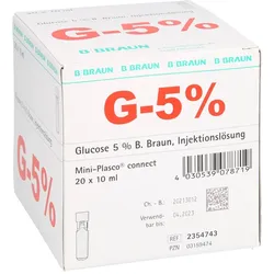 Glucose 5% Braun Mini-Plasco connect