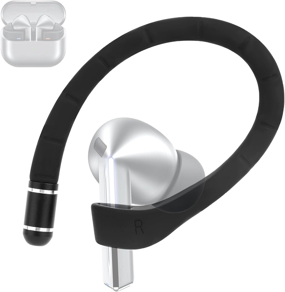 Antislip oorhaken met koord voor Samsung Galaxy Buds 3 Pro en Galaxy Buds 3, sport- en fitnessaccessoires