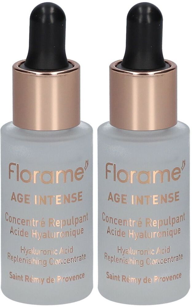 Florame AGE Intense Concentré Repulpant Acide Hyaluronique x2 2x15 ml Set