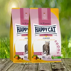 Happy Cat Young Junior Land-Geflügel - Optimale Ernährung für junge Katzen in der zweiten Wachstumsphase