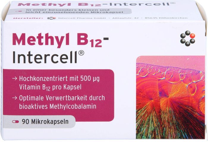 Intercell-Pharma GmbH METHYL B12-Intercell magensaftresistente Kapseln 90 St. (14,4 g)