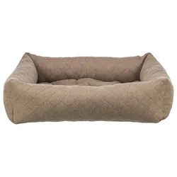 TRIXIE Bett Caliente, eckig, 60 × 50 cm, braun