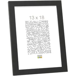Deknudt Bilderrahmen 13x18 Holz schwarz Preis pro Stück