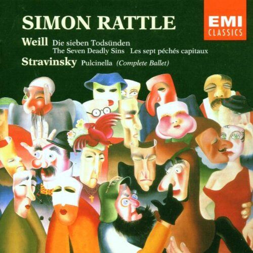 Simon Rattle - SIEBEN TODSÜNDEN / PULCINELLA - Preis vom 30.09.2026 22:30:23 h