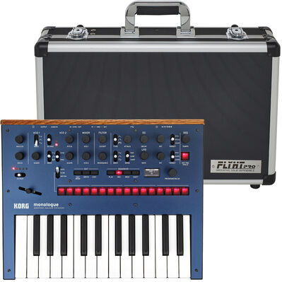 Korg Monologue Blue Case Set Bleu