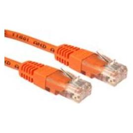 Cables Direct CDL 0.25m Cat5e Cbl Orange 26AWG (CAT5e, 0.25 m) (URT-600-HO)
