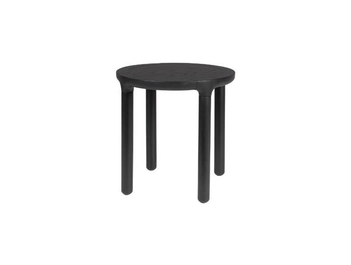 Table d'appoint en bois noir Storm