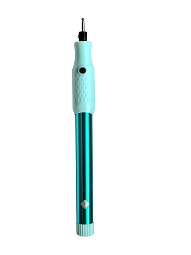 Pebaro 0351P Draadloze Graveerpen met 3 Opzetstukken voor Glas, Metaal en Keramiek