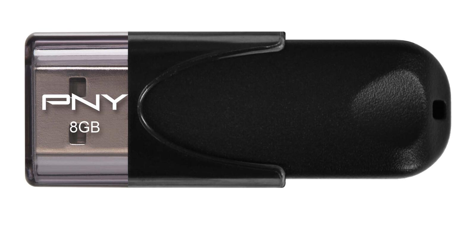 PNY Technologies PNY USB-Stick Attaché 4 schwarz 8 GB FD8GBATT4-EF
