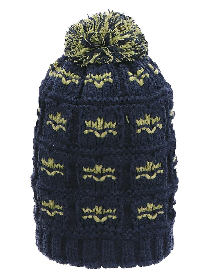 Sterntaler Bommelmütze in Dunkelblau - 45 cm