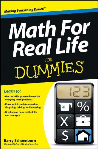 Barry Schoenborn - Math For Real Life For Dummies - Preis vom 09.10.2026 07:28:09 h