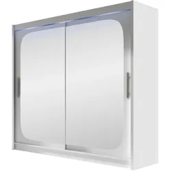 KLEIDERSCHRANK London VIII, mit RGB LED Beleuchtung